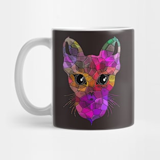 Cute Cat Colorful Gift Mug